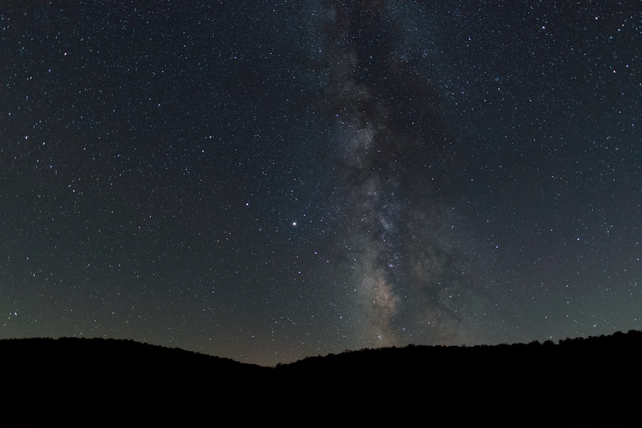 Dark skies over Virginia